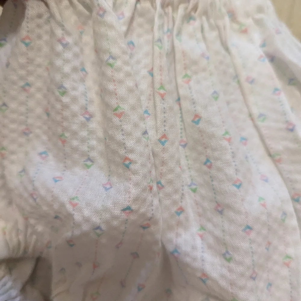 Vintage 80s ruffle butt diaper cover 3-6 M